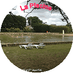 Bouton diaporama piscine du camping Le Moulin des Oies